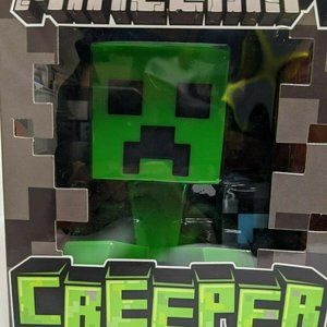 MINECRAFT 6" CREEPER VINYL W/DIAMOND BLOCK ACTION